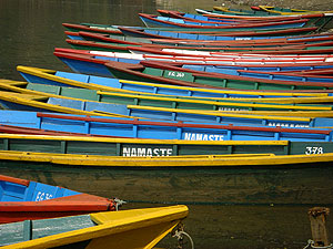 Nepal boats